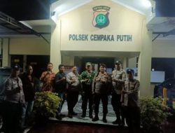 Polsek Cempaka Putih Gelar Apel 3 Pilar, Antisipasi 3C, Balap Liar dan Tawuran