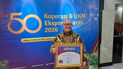 Koperasi KANA Group Surabaya Raih Top 50 Koperasi & UKM Ekspor 2026, Produk Tembus Pasar Asia