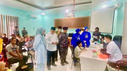 Lanal Bintan Gelar Bakti Sosial dan Cek Kesehatan Gratis di Desa Busung, Seri Kuala Lobam