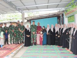 Ramadhan Berkah, Lanal Bengkulu Tebar Kepedulian Dengan Berbagi Sembako Kapada Aanak Panti Asuhan