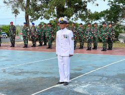 Lanal Dabo Singkep Gelar Upacara Purna Tugas Prajurit, Wujud Penghormatan Atas Dedikasi dan Pengabdian