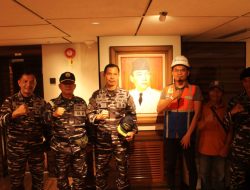 Lanal Nias Sambut Kedatangan Kapal Kepresidenan KRI Bung Karno-369, Gelar Open Ship Untuk Masyarakat Nias