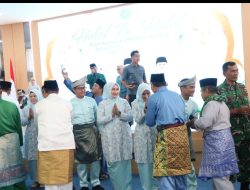 Mempererat Silaturahmi, Danlanal Bintan Hadiri Halal Bihalal Forkopimda Bintan