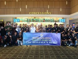 Bangkitkan Semangat Kepahlawanan, Danlanal Bintan Ajak Prajurit Nobar Film The Hostage’s Hero
