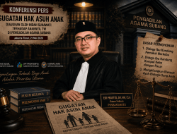 Diduga Pecandu Narkoba TW Digugat Hak Asuh Anak