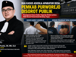 Dua Kasus Asusila Aparatur Desa Guncang Purworejo