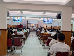 Polsek Metro Tanah Abang Monitoring dan Amankan Ibadah Kenaikan Yesus Kristus di Gereja Pantekosta Palmerah