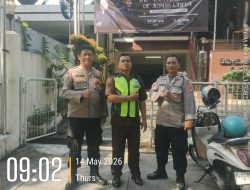 Polisi Hadir Jaga Kekhusyukan Ibadah Kenaikan Isa Almasih di Gereja Bethel Menteng
