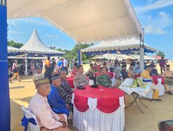 Dukung Kegiatan Masyarakat, PjS. Danposbinter Lobam Hadiri Pesta Ketupat Desa Busung 2026