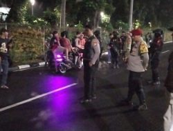 Polsek Kemayoran Bersama Polres Metro Jakarta Pusat Sapu Bersih Potensi Gangguan Kamtibmas di Kemayoran