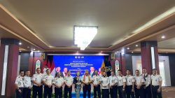 Penuh Haru Dan Kehangatan, Kalapas Muara Teweh Hadiri Pisah Sambut Kakanwil Ditjenpas Kalteng