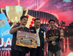 Kalahkan Lebih dari 1.000 Peserta, Ahmad Dartian & Andi Kaharuddin dari Tim RMC 82 Resmi Jadi Juara HGI Jakarta Domino Tournament 2026