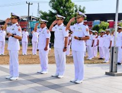 Semangat Juang Tak Pernah Padam, Danlanal Bintan Pimpin Ziarah Rombongan Peringati HUT Ke-81 TNI Angkatan Laut