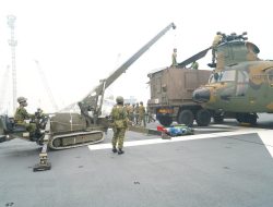 Panglima TNI Tinjau JS Kunisaki, Dukung Penanganan Karhutla di Kalimantan