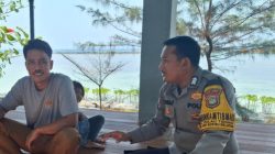 Jaga Jakarta di Pulau Tidung, Bhabinkamtibmas Sosialisasikan Layanan Polisi 110 dan Perkuat Kamtibmas