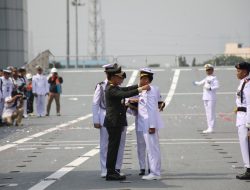 Panglima TNI Resmikan KRI Sriwijaya-100, Kapal Induk Pertama TNI Angkatan Laut