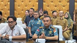 Rapat FKPD Perkuat Sinergi Lintas Sektor, Lanal Bintan Dukung Kesiapan Pilkades di Kabupaten Bintan