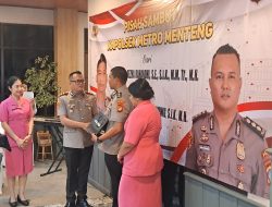 Kapolsek Metro Menteng Resmi Berganti, AKBP Braiel Arnold Rondonuwu Fokus Pengamanan Ramadan