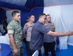 Dandim 0502/JU Monitoring Perayaan Malam Tahun Baru di Jakarta Utara.