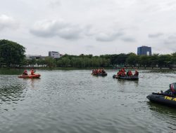 Kodim 0502/Jakarta Utara Gelar Pelatihan Pengoperasionalan LCR Bersama BPBD DKI Jakarta