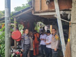 Sinergi Tiga Pilar Kawal Pendataan Bangunan Bantaran Kali Krukut di Karet Tengsin