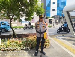 Polsek Metro Menteng Siagakan 196 Personel Amankan Deklarasi Serikat Pekerja di Tugu Proklamasi