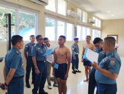 Komandan Lanal Sabang Pimpin Sidang Pantukhirda Caba PK Pria/Wan dan Cata PK Gelombang I Tahun 2026 Panda Sabang