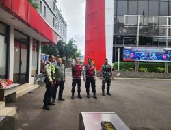 Patroli Sambang Objek Vital, Unit Samapta Polsek Senen Pastikan Situasi Kondusif