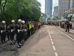 TNI–Polri dan Pemkot Jakpus Gelar Apel Penertiban Parkir Liar dan PKL di Tanah Abang