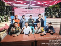 Polisi dan Tiga Pilar Pantau Posko Ramadhan di Kramat, Antisipasi Tawuran dan Gangguan Kamtibmas