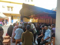 Aparat TNI-Polri Monitoring Kegiatan Santunan Anak Yatim di RW 09 Kebon Kacang