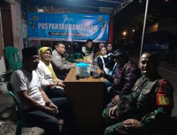 Jaga Keamanan Ramadhan, Polsek Tanah Abang Monitoring Wilayah Petamburan