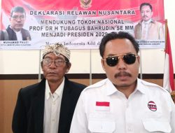 Relawan Nusantara Deklarasikan Dukungan untuk Tubagus Bahrudin di Pilpres 2029