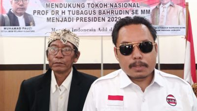 Relawan Nusantara Deklarasikan Dukungan untuk Tubagus Bahrudin di Pilpres 2029