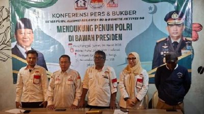 Tingkat Kepuasan 77%, Gema Puan dan Gabungan Relawan Tegaskan Polri Tetap di Bawah Presiden