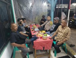 Penekanan Bhabinkamtibmas Gunung Sahari Utara Imbau Tingkatkan Portalisasi di Lingkungan Satkamling RW 02