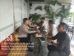 Sinergi Tiga Pilar Menteng, Perkuat Kamtibmas Lewat Silaturahmi dan Koordinasi