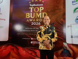 Perumda Tirta Yapono Ambon Raih Predikat Bintang 4 di TOP BUMD Awards 2026
