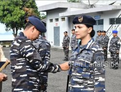 Danlanal Sibolga Kukuhkan Kenaikan