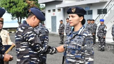 Danlanal Sibolga Kukuhkan Kenaikan