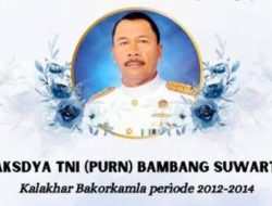 Mantan Kalakhar Bakorkamla Laksamana Madya (Purn) Bambang Suwarto Tutup Usia