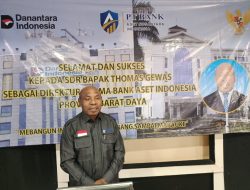 Thomas Gewab Dikukuhkan sebagai Dirut Bank Aset Nusantara Indonesia Papua Barat Daya