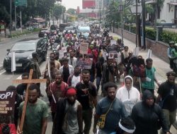 Aksi Kemanusiaan Serentak Mahasiswa Puncak Jaya Dan Puncak Bersama Tim Investigasi Se-Indonesia