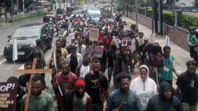 Aksi Kemanusiaan Serentak Mahasiswa Puncak Jaya Dan Puncak Bersama Tim Investigasi Se-Indonesia