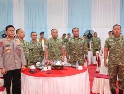 Danlanal Bintan Mewakili Dankodaeral IV Hadiri Peresmian Operasional 1.061 KDKMP Secara Online Oleh Presiden RI