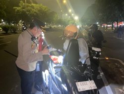 Tak Ada Ruang bagi Pelaku Kejahatan, Polsek Kemayoran Perketat Razia Malam Hari