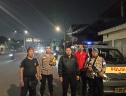 Kapolsek Senen Pimpin Patroli Antisipasi Begal dan Penjambretan di Underpass Senen