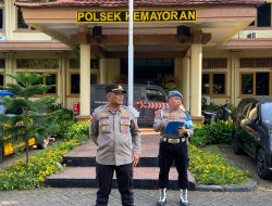Wakapolsek Kemayoran Pimpin Apel Jam Pimpinan Pagi Hari, Teguhkan Semangat Melayani dengan Hati