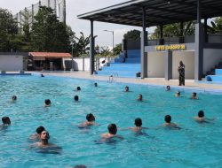 Tingkatkan Profesionalisme Prajurit Matra Laut, Satlinlamil 3 Gelar Latihan Selam Dasar