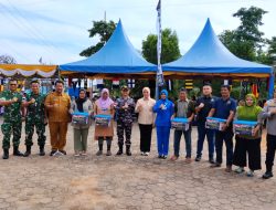 Lanal Bintan Kembali Gelar Bakti Sosial dan Pemeriksaan Kesehatan Gratis di Desa Kawal